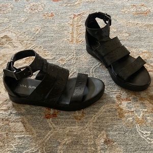 Via Spiga Ostrich Sandals